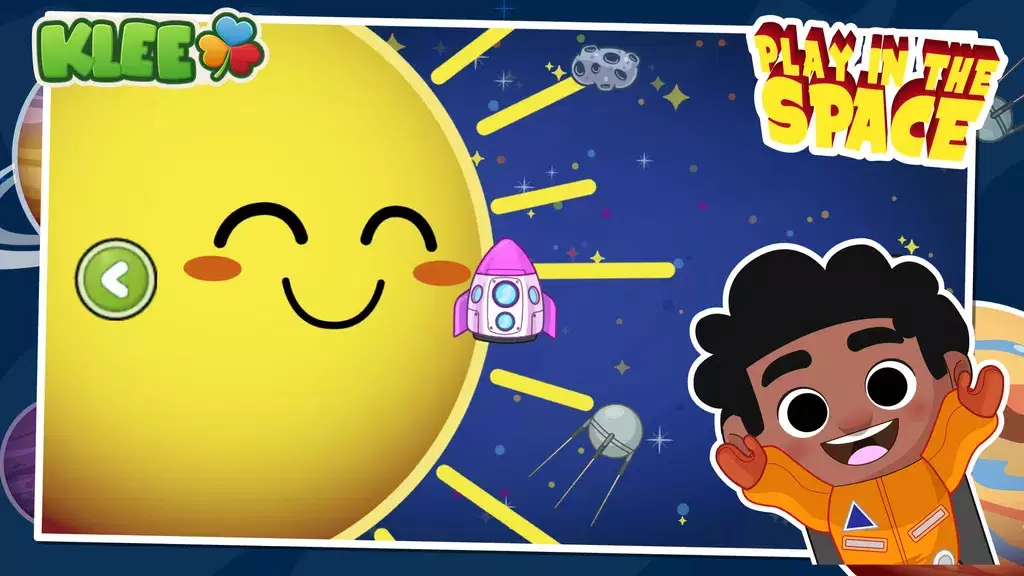 Play city SPACE Game for kids ภาพหน้าจอ 4