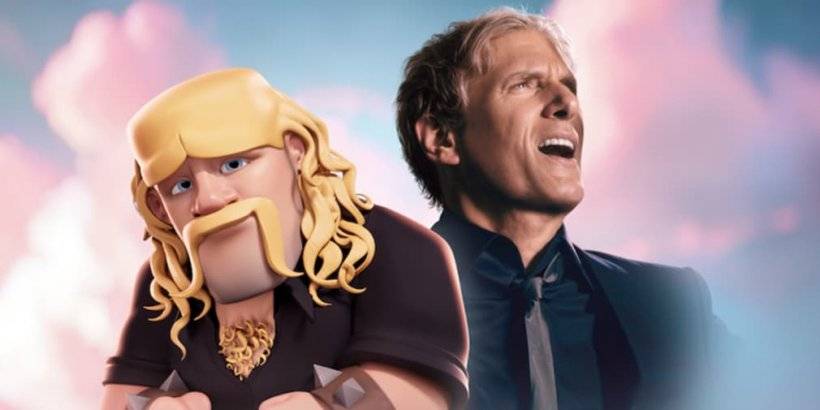 Clash Royale เป็นหุ้นส่วนกับ Michael Bolton