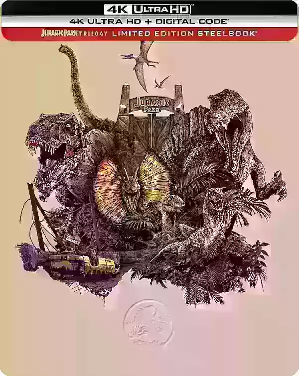 Mag-preorder Ngayon: Dalawang Bagong 4K Steelbook ng Jurassic Park Trilogy Available