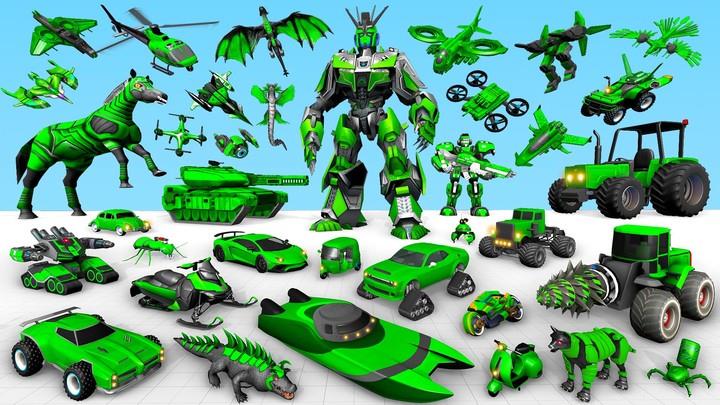 Tank Robot Plane Transport 3D Capture d’écran 3