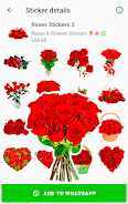 Roses Stickers for WhatsApp Captura de tela 3