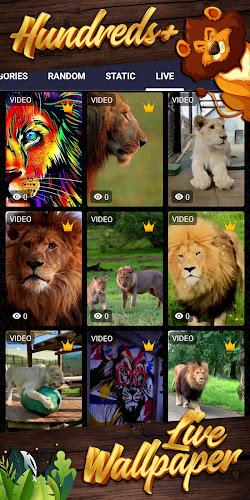 lion background Schermafbeelding 3