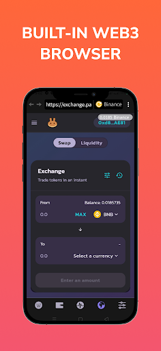 WalletSwap Crypto Wallet Screenshot 1