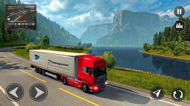 American Truck Driving Games Screenshot 4