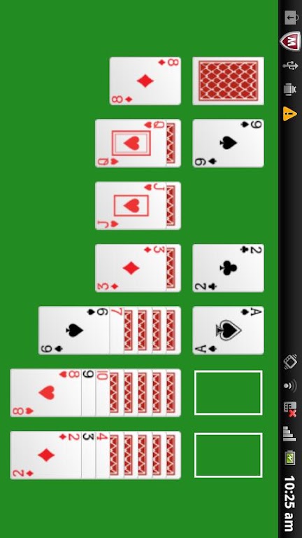 A - Solitaire card game Captura de pantalla 2