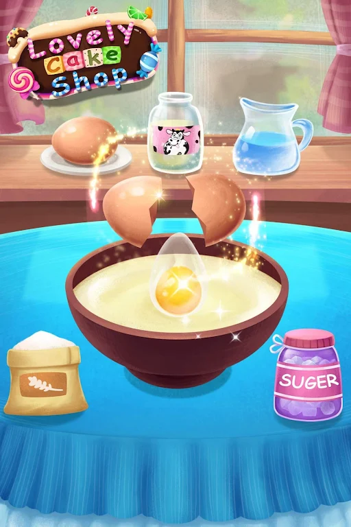 Lovely Cake Shop: Kids Game English Captura de tela 2