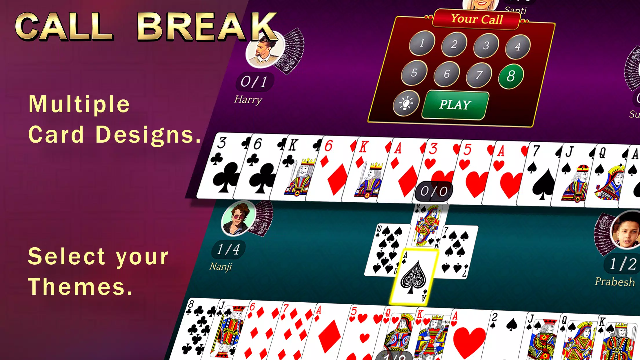 Callbreak, Ludo & 29 Card Game Screenshot 2