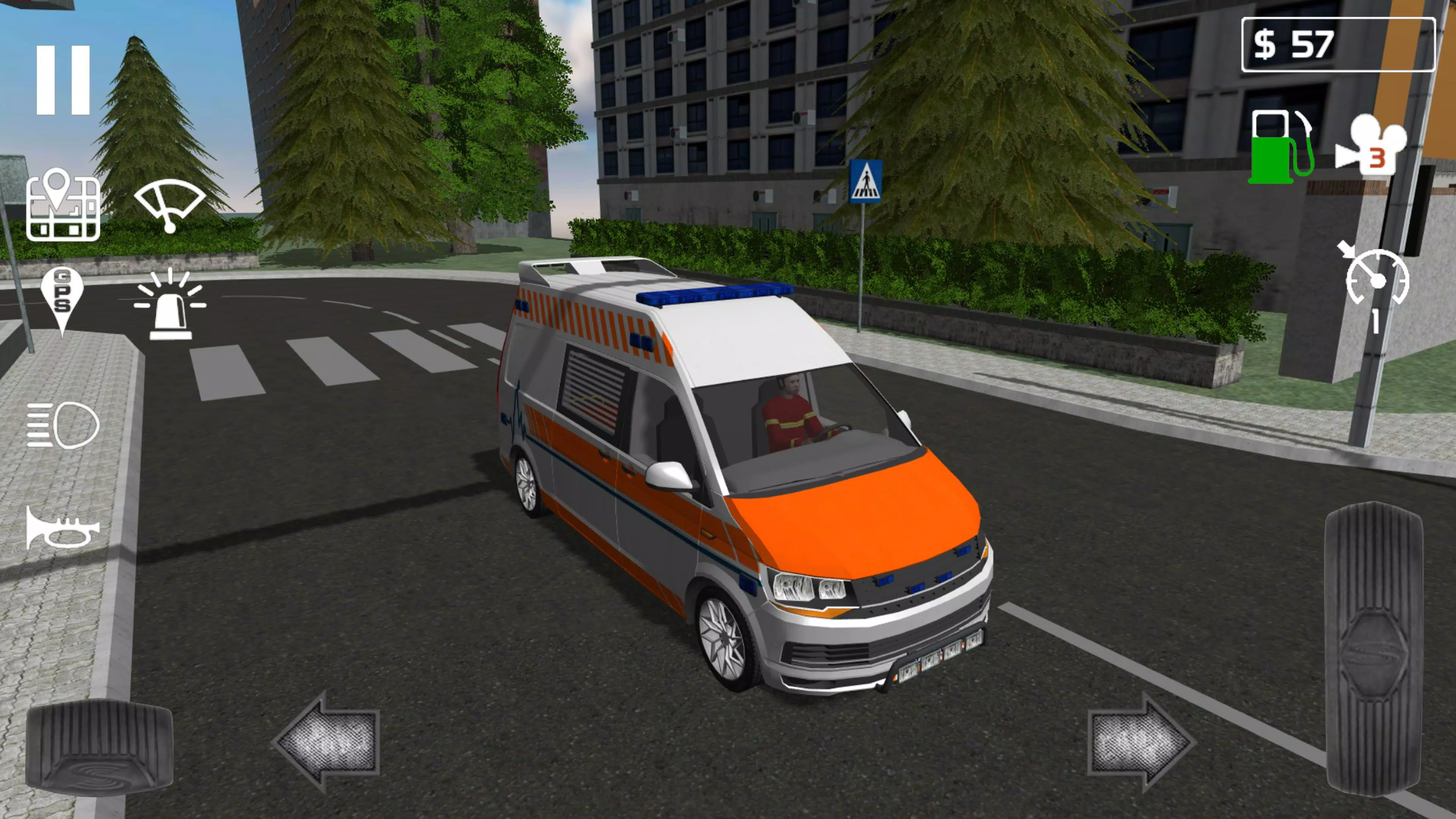 Emergency Ambulance Simulator Capture d’écran 1