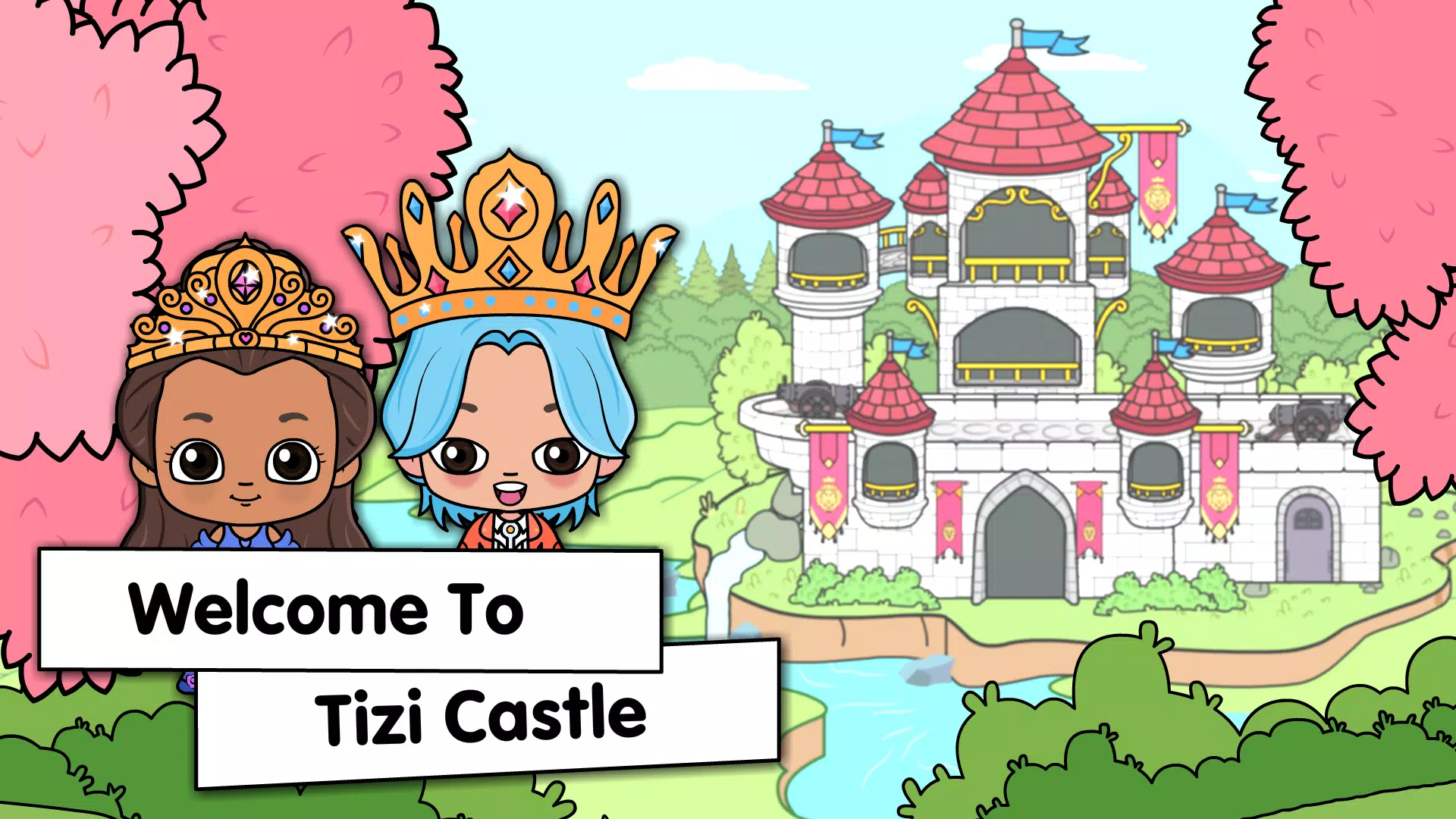 Tizi Town Princess Castle Game स्क्रीनशॉट 1