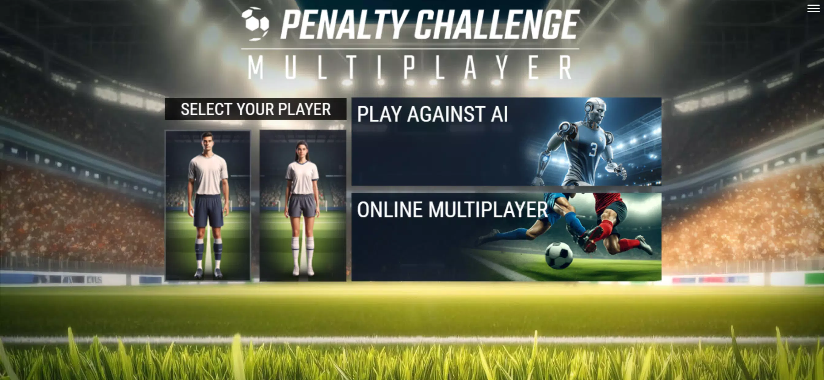 Penalty Challenge Multiplayer Captura de pantalla 1
