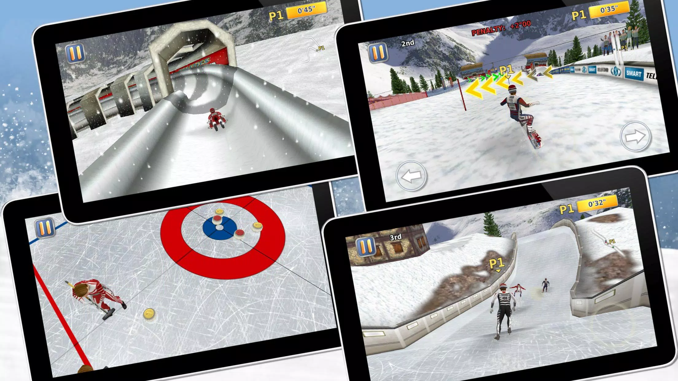 Athletics 2: Winter Sports スクリーンショット 1