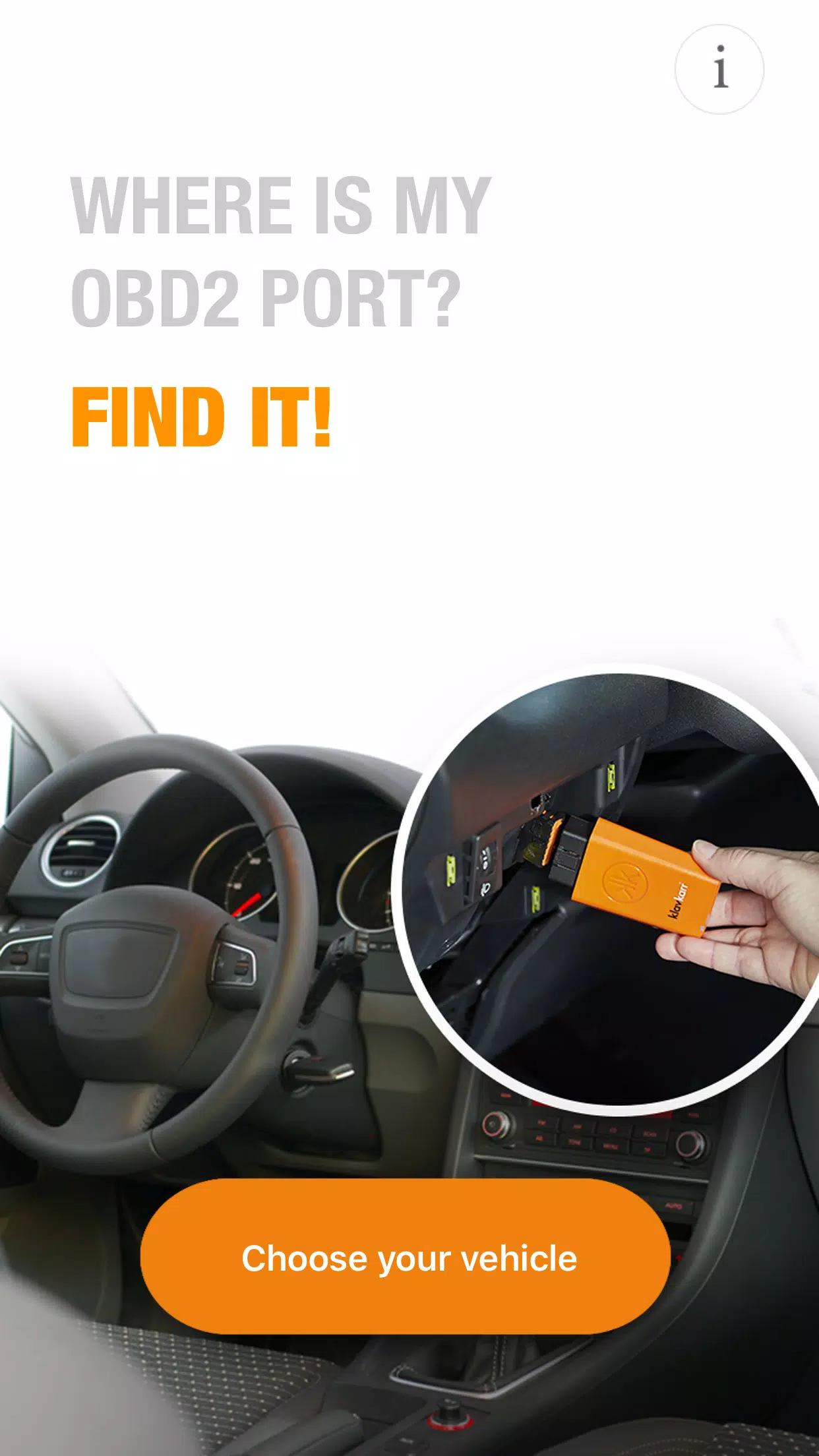 Where is my OBD2 port? Скриншот 1