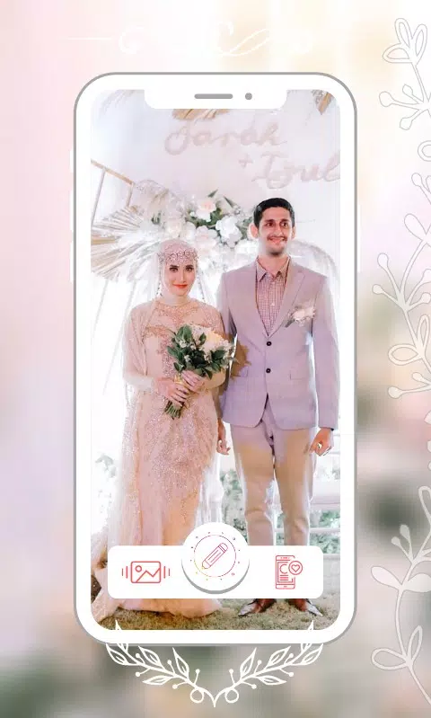 Hijab Couple Bridal Editor 스크린샷 2