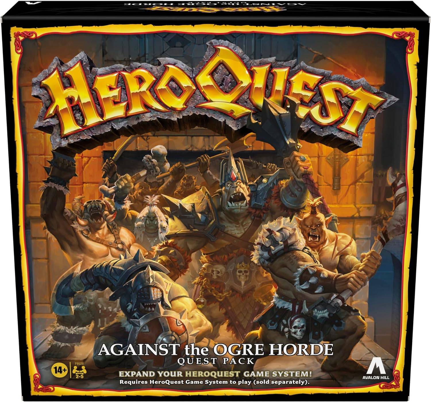 HeroQuest：Ogre Horde Quest Packに対して