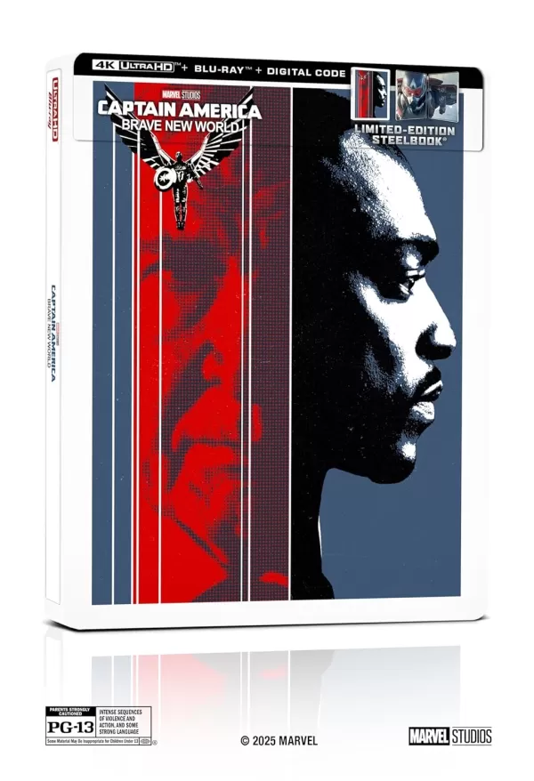 Captain America: Brave New World Preorders Open for 4K, Blu-ray