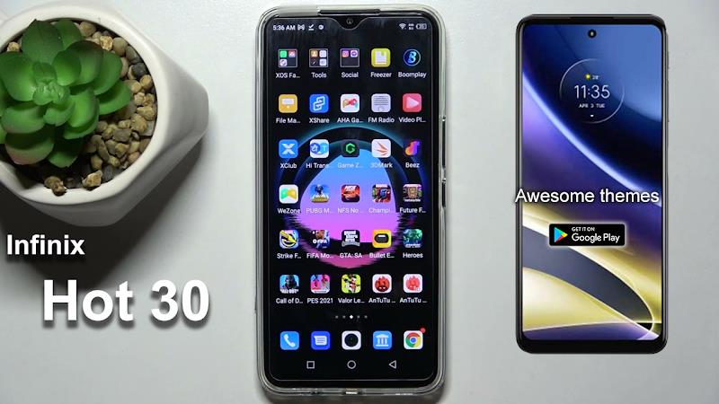 Infinix Hot 30 Launcher:Themes Ekran Görüntüsü 2