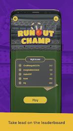 Run Out Champ: Hit Wicket Game Captura de tela 1