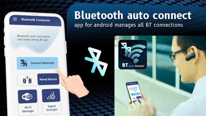 Bluetooth auto connect: Finder Captura de pantalla 2