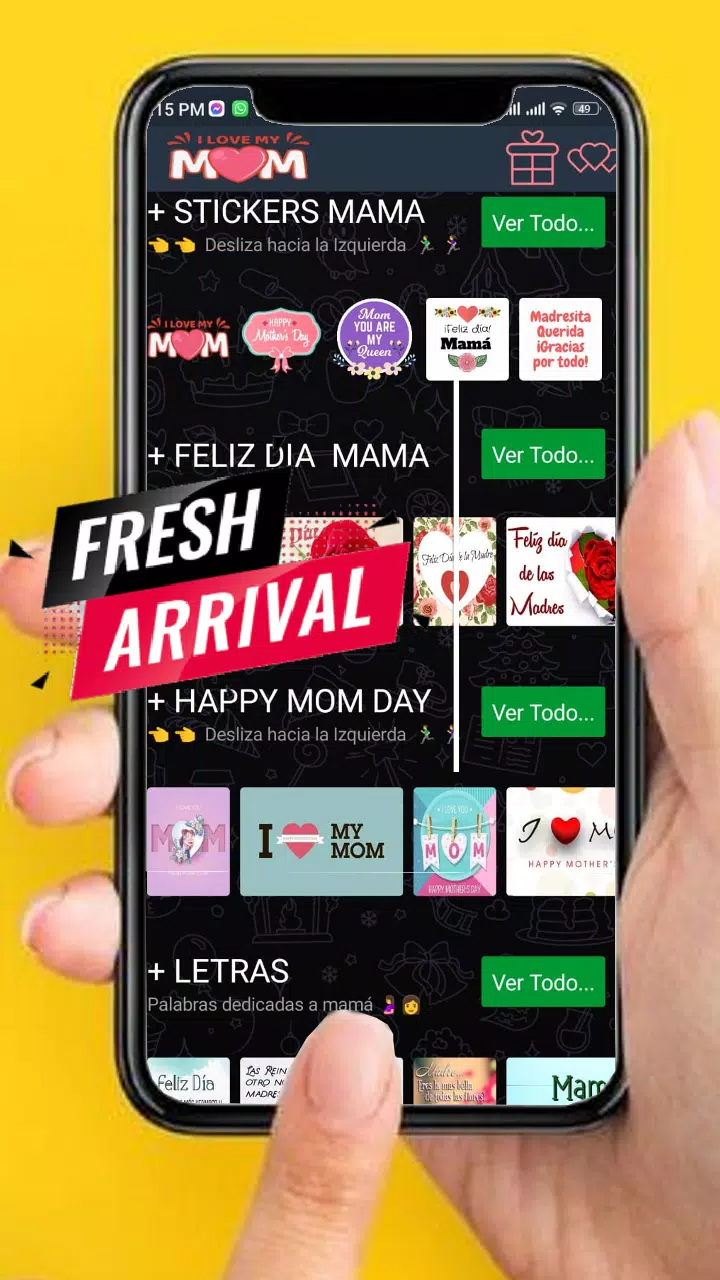 Feliz Día MAMA, Stickers mom應用截圖第2張