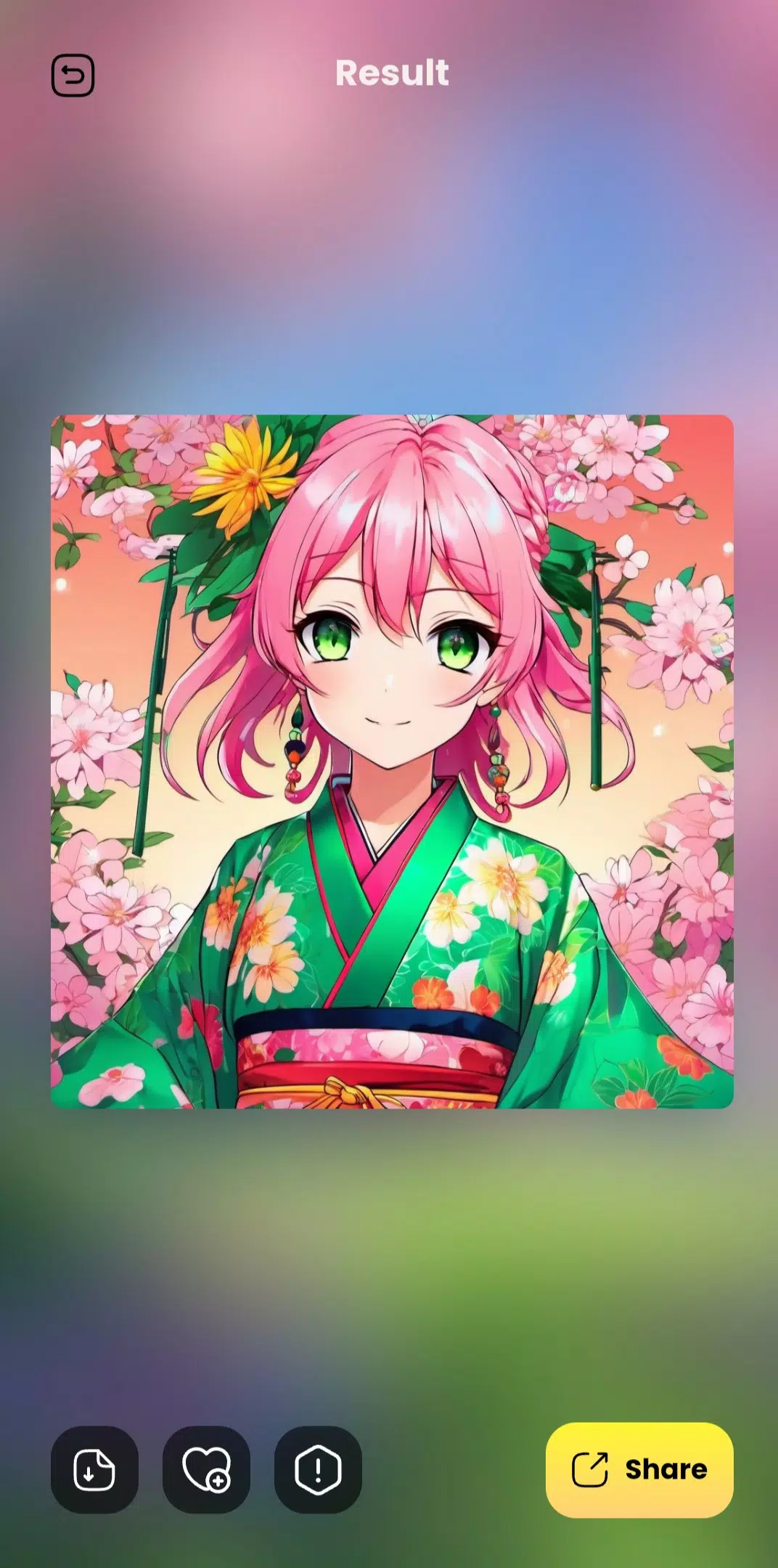 Anime Art Generator - AI Anime Capture d’écran 4