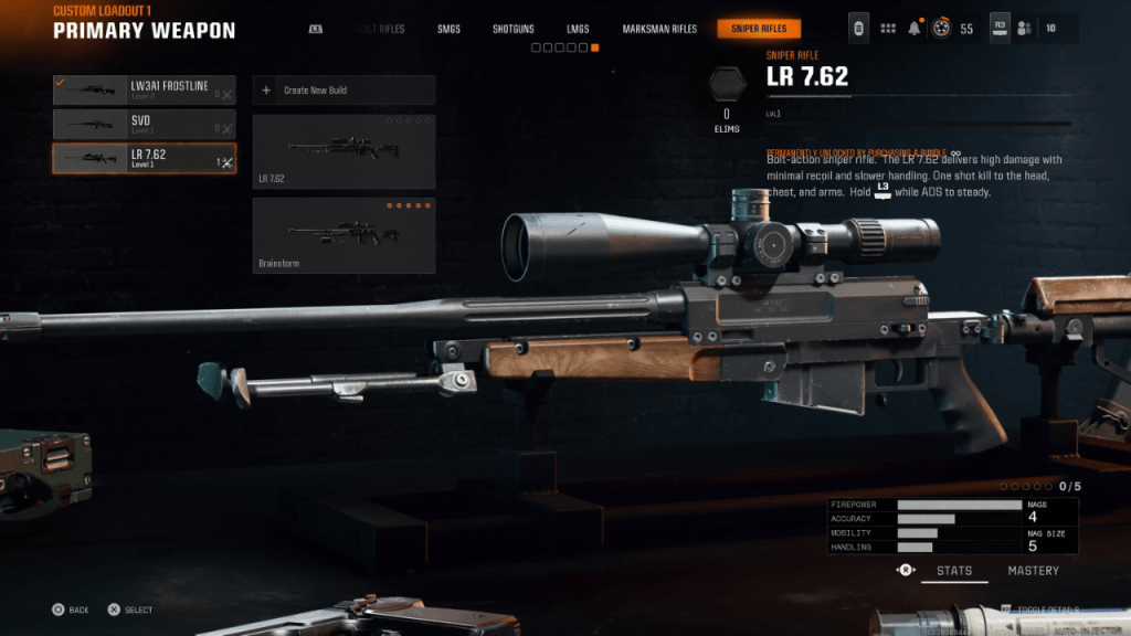 Sniper Rifles