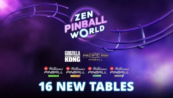 Zen Pinball World groeit met 16 nieuwe tafels in drie pakketten