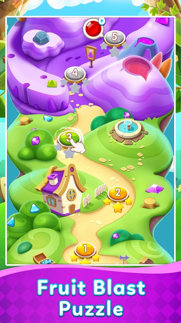 Fruit Blast Puzzle Tangkapan skrin 3