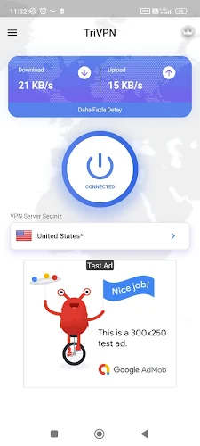 Tri VPN - Fast & Secret Скриншот 1