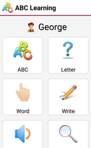 ABC Learning -English alphabet Screenshot 1