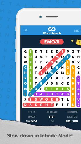 Infinite Word Search Puzzles ဖန်သားပြင်ဓာတ်ပုံ 4