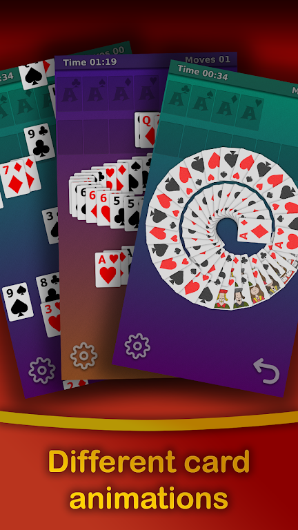 Klondike Solitaire - Free 스크린샷 1