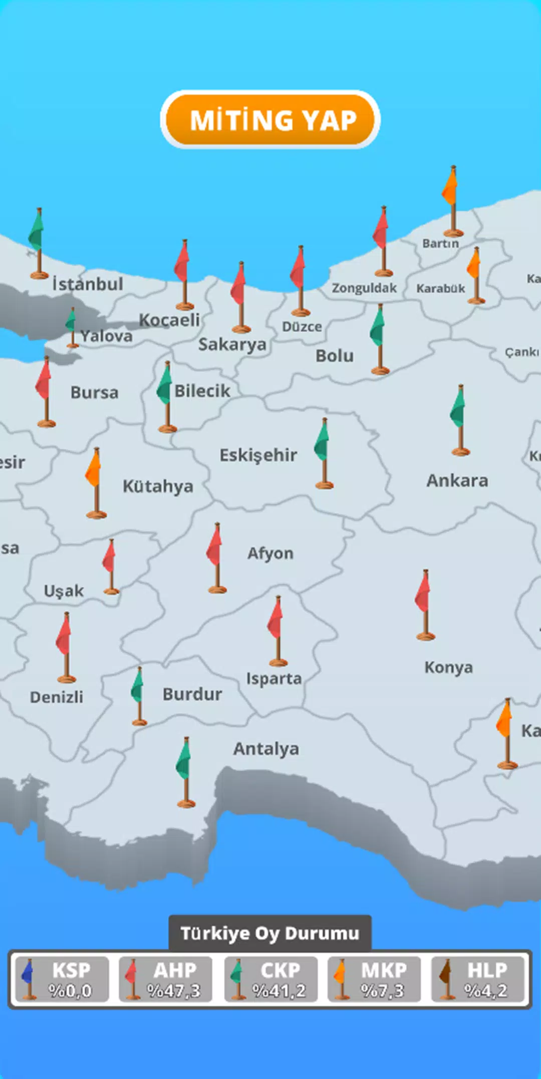 Seçim 2024 Oyunu : Belediye Capture d’écran 4