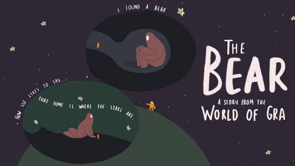 "Bear Game: Hand-Drawn, Emotional Story"