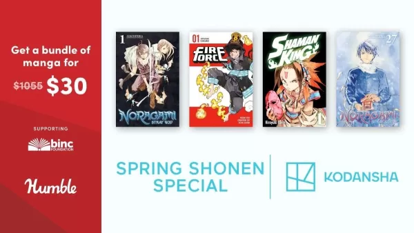 Humble Bundle's Spring Shonen Manga Thỏa thuận: 96 tập với $ 30