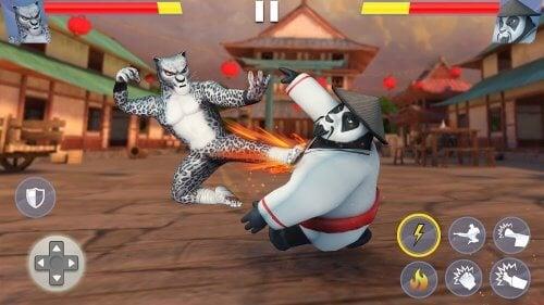 Kung Fu Animal: Fighting Games應用截圖第3張