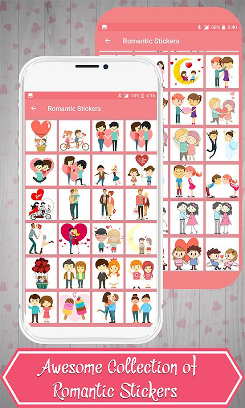 Love Stickers and Free Stickers - WAStickers Скриншот 2