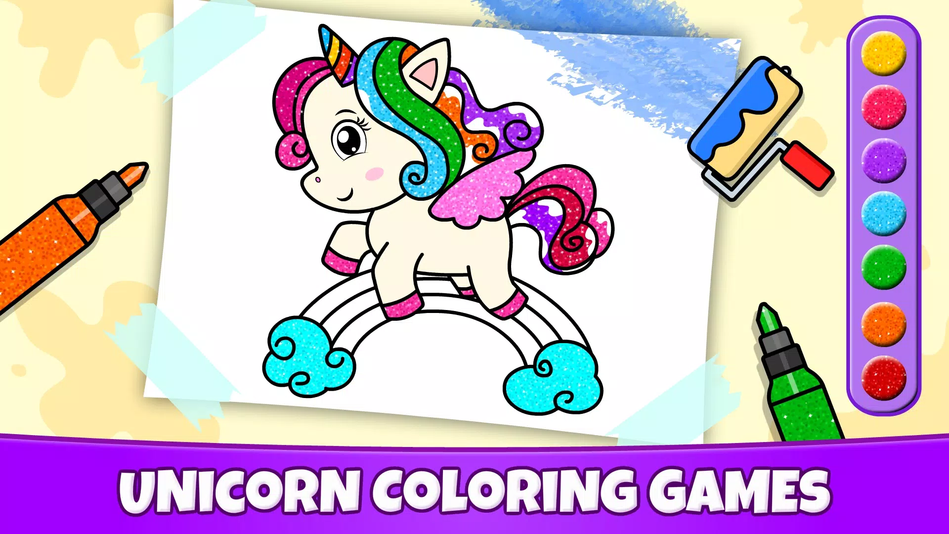 Unicorn Coloring應用截圖第1張