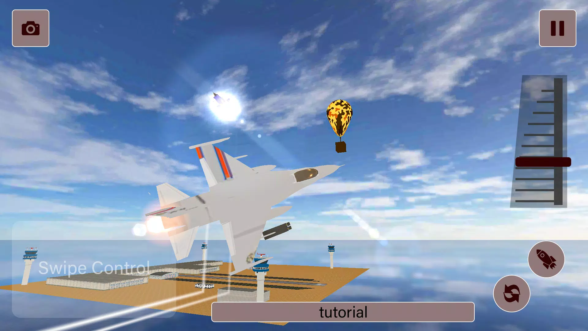 Modern Air Fighter Jet 3D 스크린샷 1