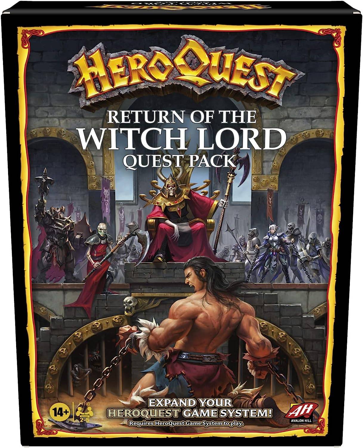 HeroQuest: Retour de la sorcière Lord Quest Pack