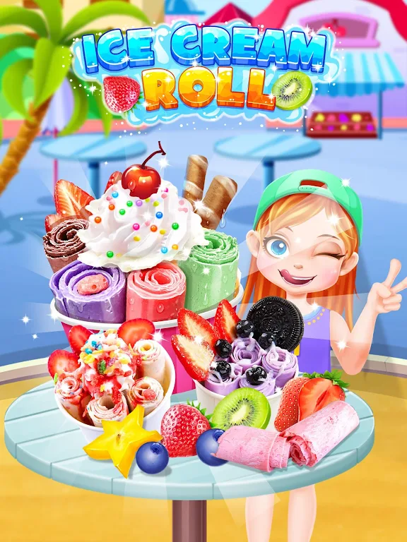 Frozen Ice Cream Roll Maker スクリーンショット 1