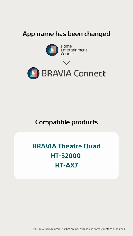 Sony | BRAVIA Connect Captura de pantalla 1