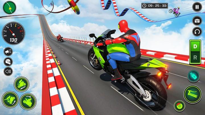 Superhero Bike Stunt Games GT スクリーンショット 4