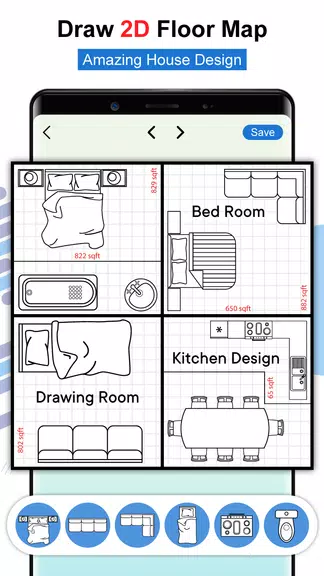 Schermata House Design Floor Plan App 3D 3