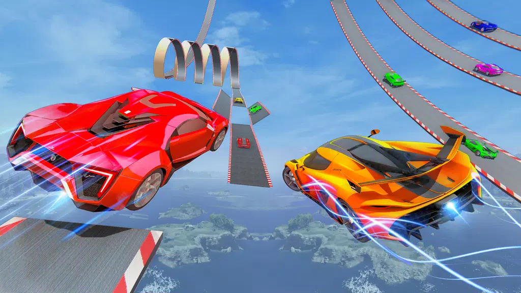 Impossible GT Stunt Sports Car Captura de pantalla 3