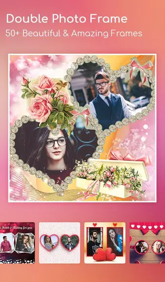 Love Collage, Love Photo Frame स्क्रीनशॉट 3