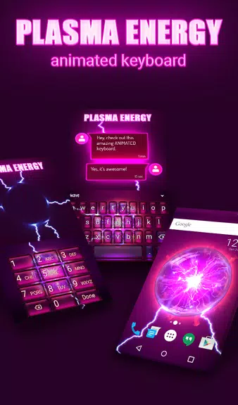 Plasma Keyboard & Wallpaper应用截图第1张