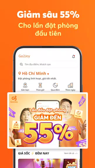 Go2Joy - Hourly Booking App Скриншот 3