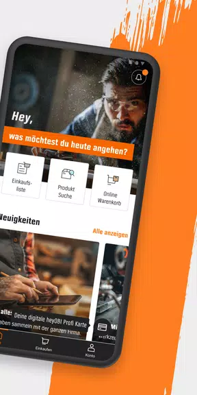 heyOBI Profi: Handwerker-App Captura de tela 2