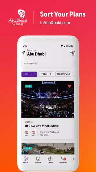 Abu Dhabi Calendar应用截图第1张