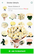 Roses Stickers for WhatsApp Captura de tela 2